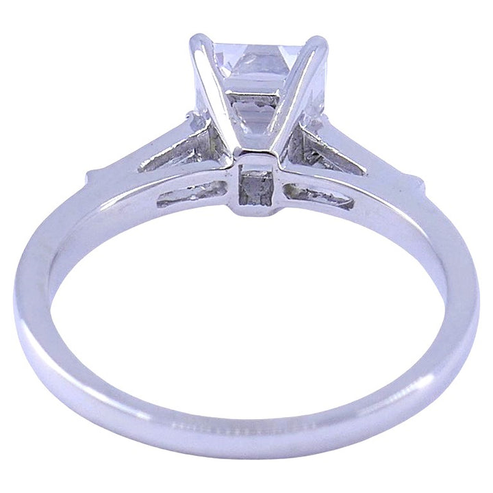 1.27-carat GIA F VS2 Diamond Platinum Solitaire Ring