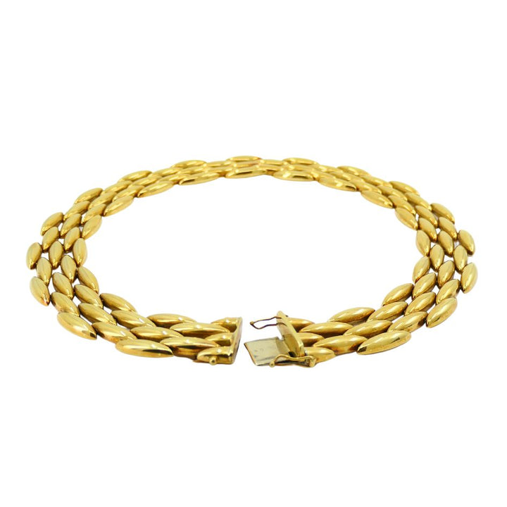 1990 Cartier Gentiane 18k Gold Necklace