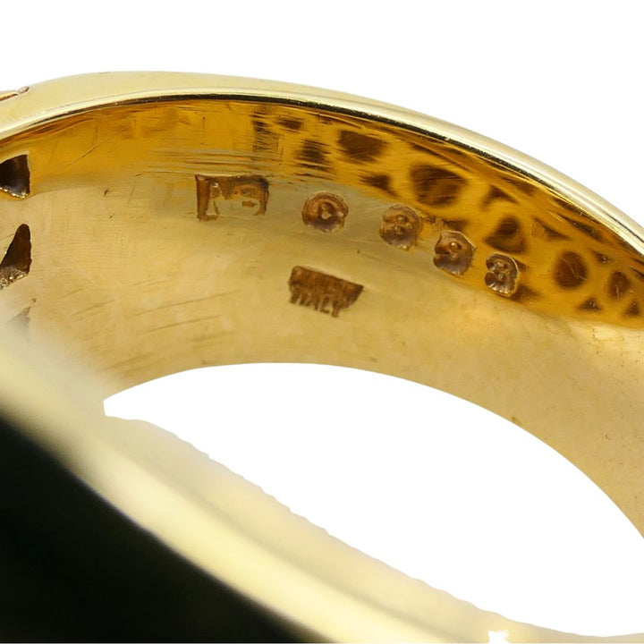 Vintage Marina B Onda 18k Gold Ring