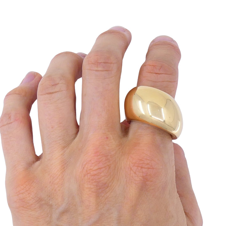 Vhernier Pirouette Ring 18k Rose and White Gold