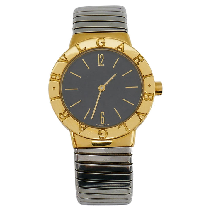 Bulgari Tubogas Gold Watch Stainless Steel