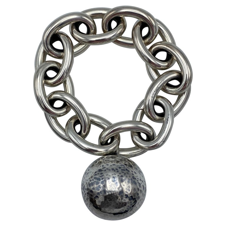 アクセサリー BOTTEGA VENETA Chunky Link Bracelet BOTTEGA VENETA silver chunky chain ball bracelet | NOIR ONLINE