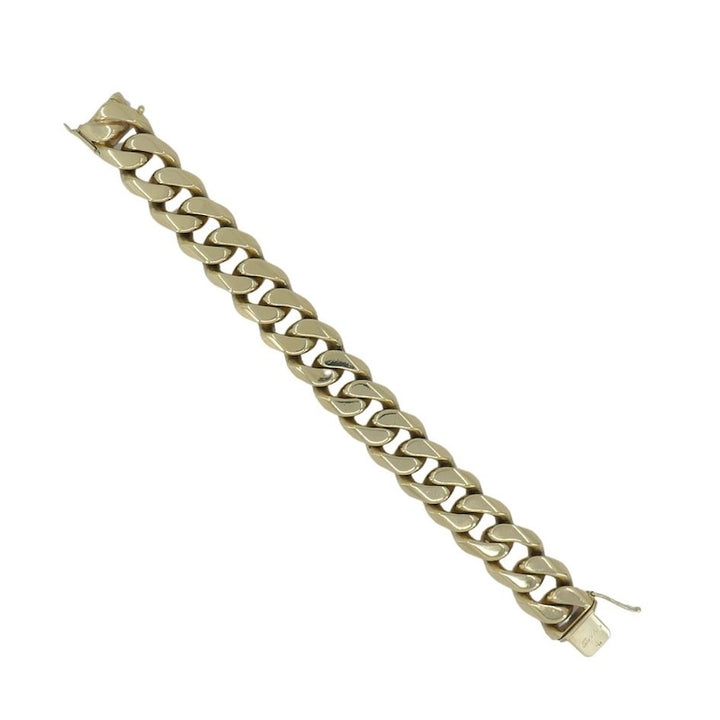Vintage Cartier Curblink 14k Gold Bracelet