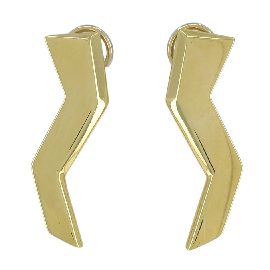 Vintage Paloma Picasso Tiffany 18k Gold Lightning Bolt