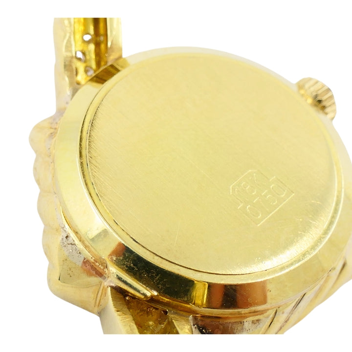 Longines Watch 18k Gold Diamond