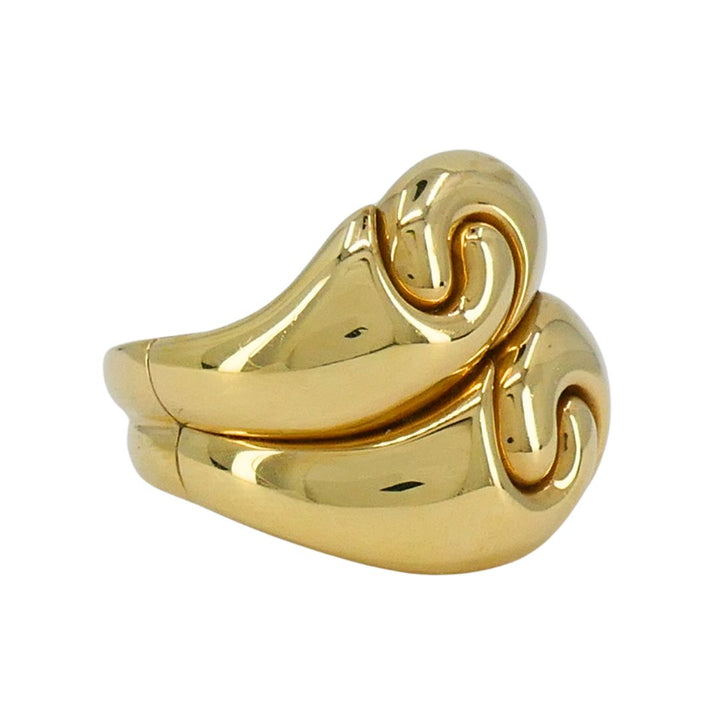 Vintage Marina B Onda 18k Gold Ring