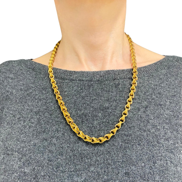 Antique 14k Gold Chain Necklace