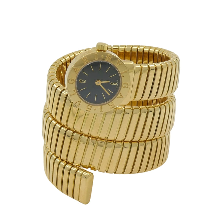 Bvlgari Bulgari BB19 Tubogas Gold Wrap Watch