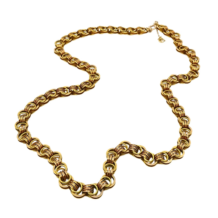 Antique 14k Gold Chain Necklace
