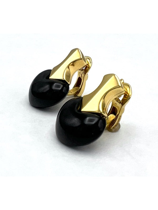 Marina B Earrings Jade Heart Shape