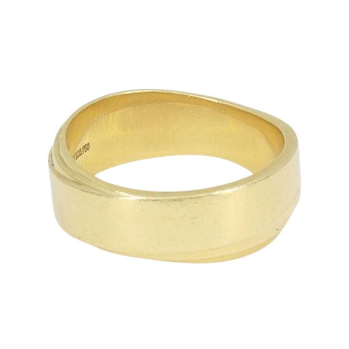 Vintage Tiffany & Co. 18k Gold Band Ring sz 9.75