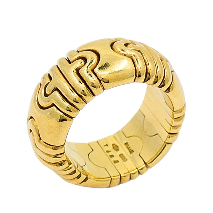 Bvlgari Parentesi Ring 18k Yellow Gold
