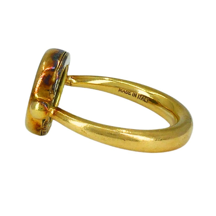 Bvlgari 18k Gold Monete Ancient Coin Ring