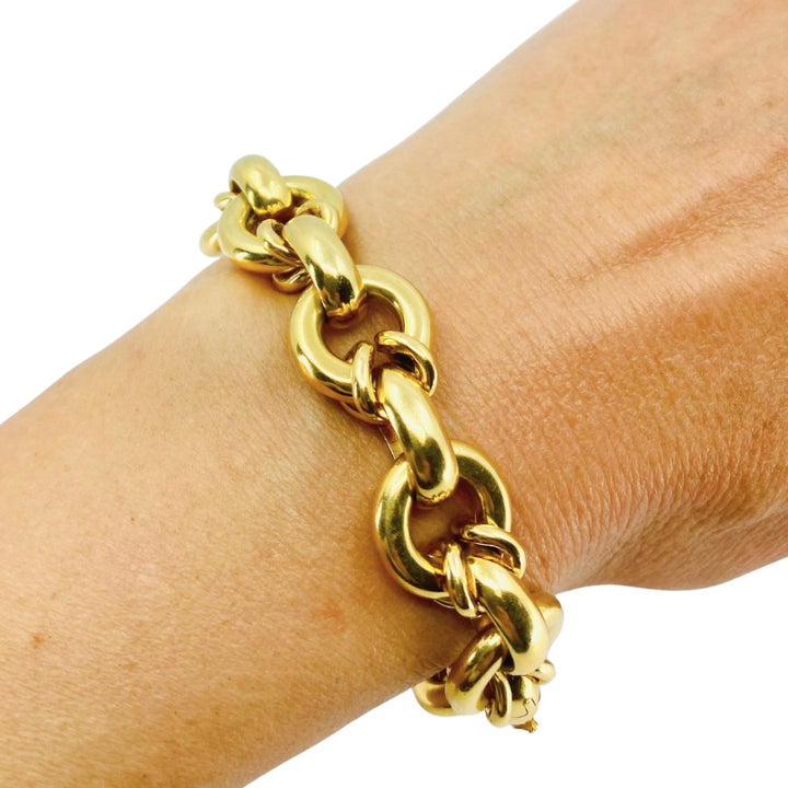 Carlo Weingrill Link Bracelet 18k Gold