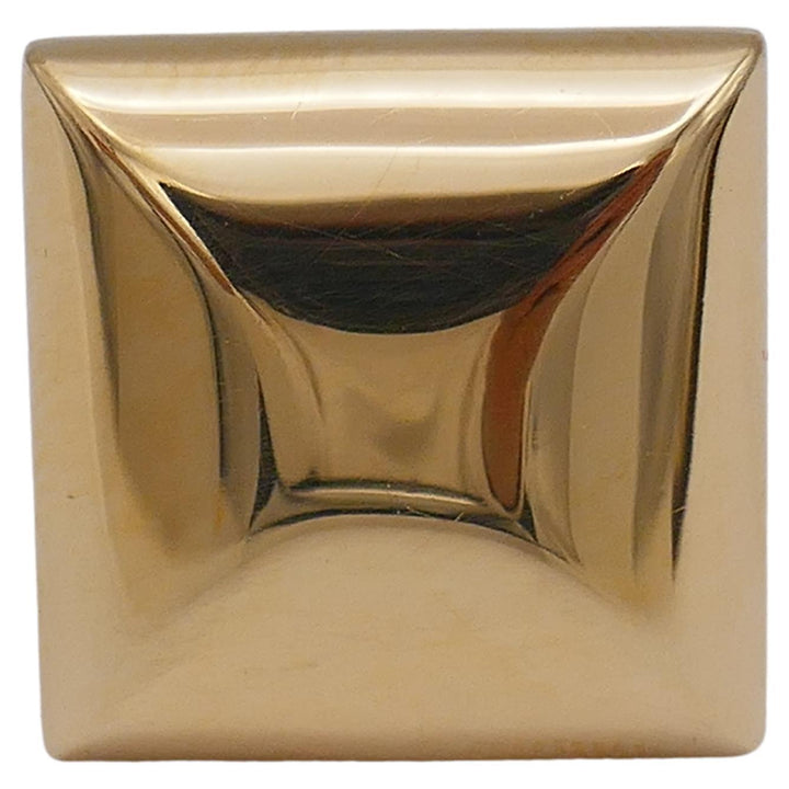 Cartier Gold Ring Square Shape