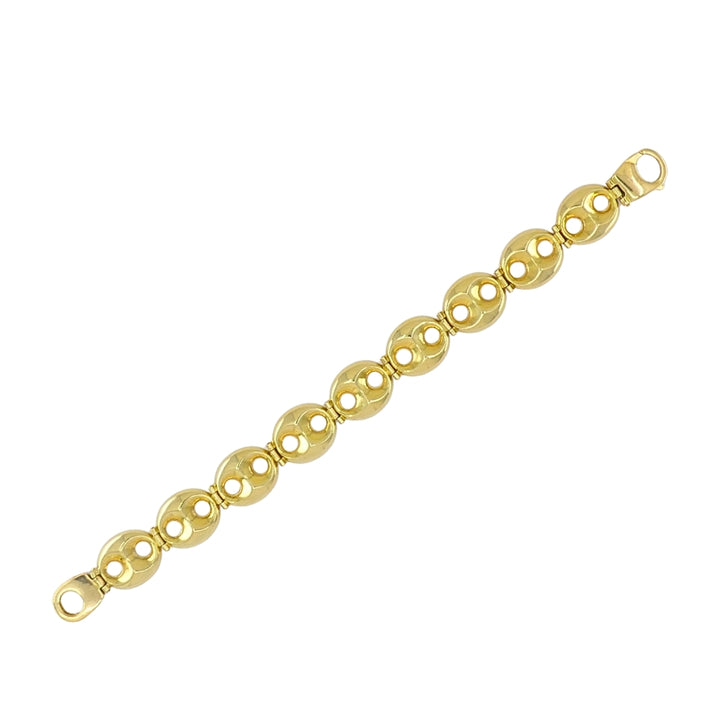 18k Yellow Gold Mariner Link Bracelet