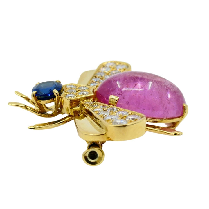 Van Cleef & Arpels Bee Brooch Gold Diamond Gemstones