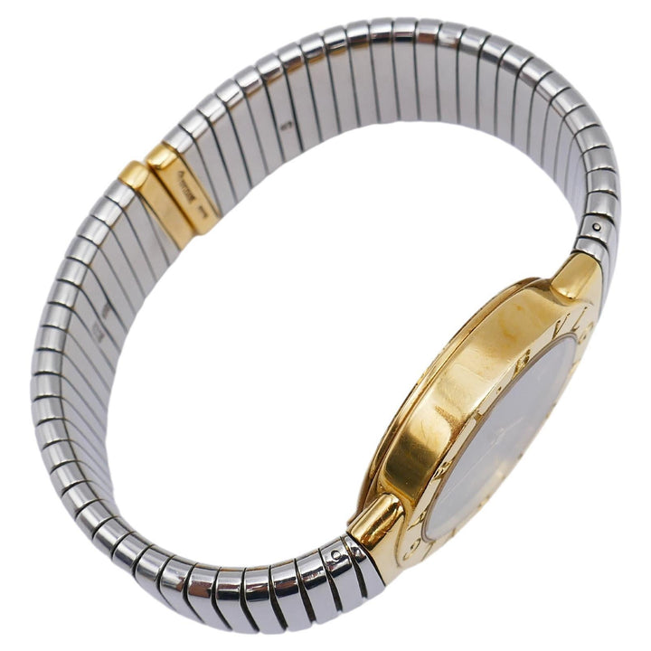 Bulgari Tubogas Gold Watch Stainless Steel