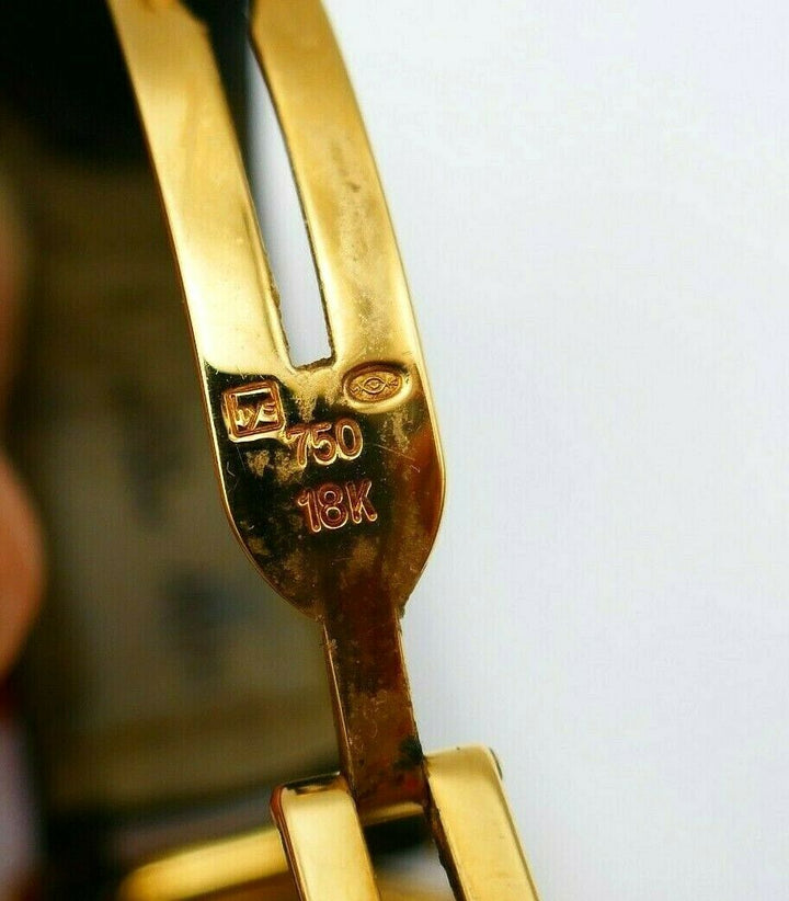 Pasha de Cartier Yellow Gold Wrist Watch