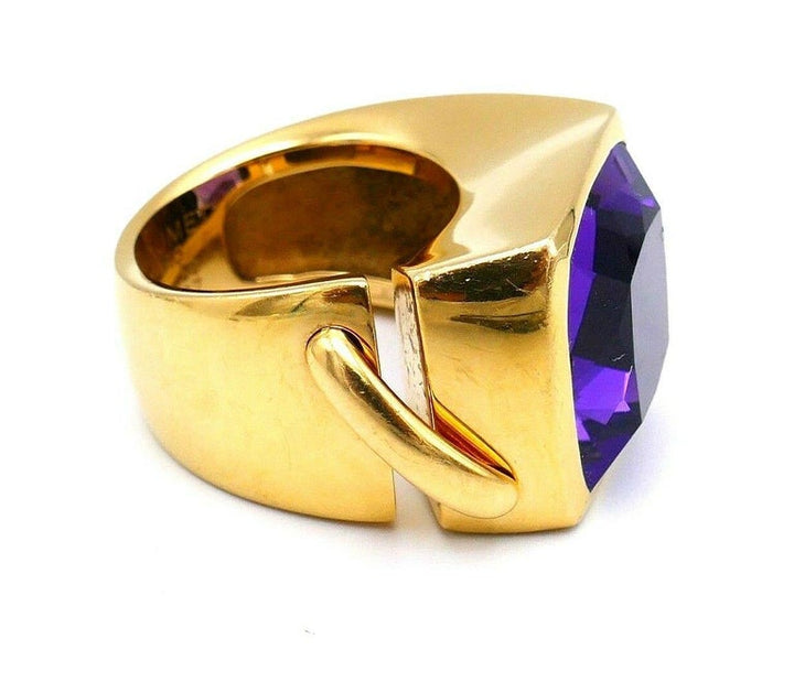 Chaumet Lien Yellow Gold Amethyst Ring