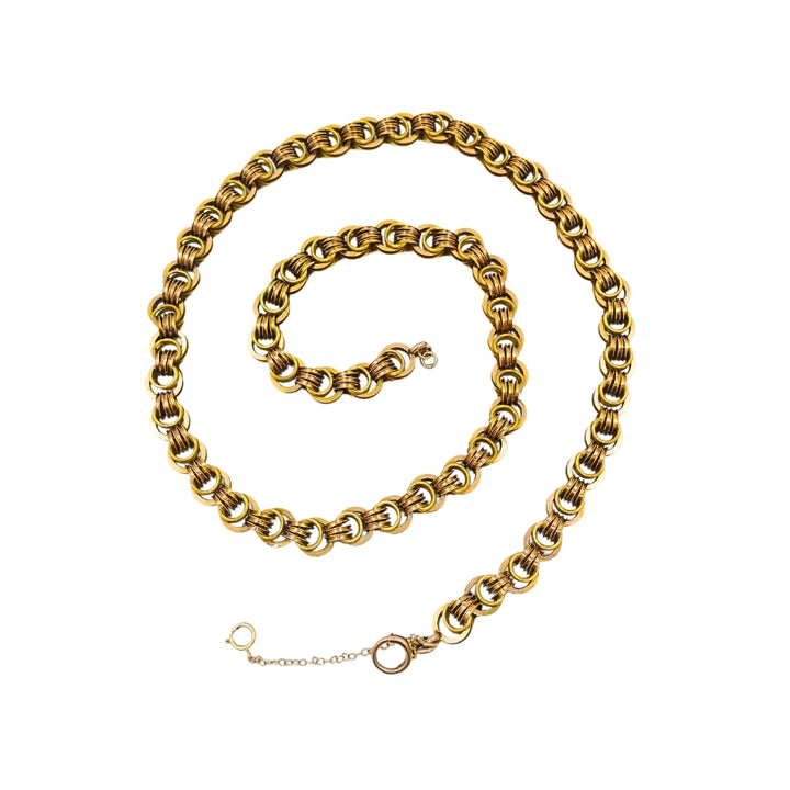 Antique 14k Gold Chain Necklace