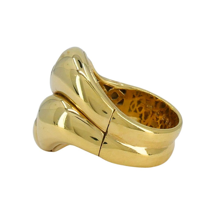 Vintage Marina B Onda 18k Gold Ring