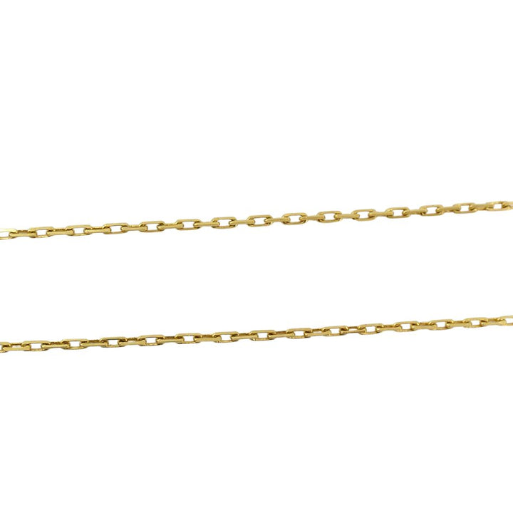 1998 Van Cleef & Arpels 18k Gold Alhambra Pendant Necklace