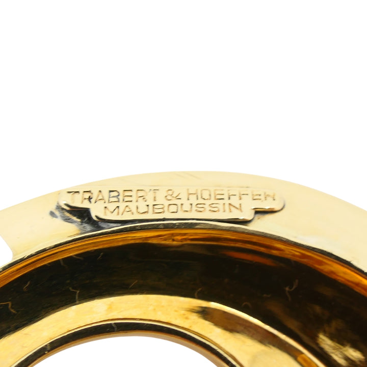 Trabert & Hoeffer 18k Gold Pieces Pendant 14k Chain Necklace