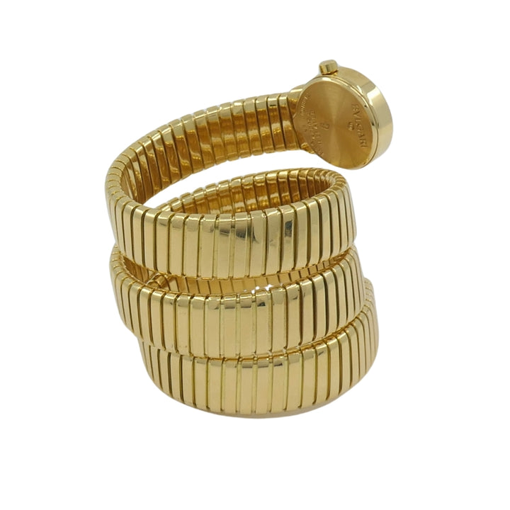 Bvlgari Bulgari BB19 Tubogas Gold Wrap Watch
