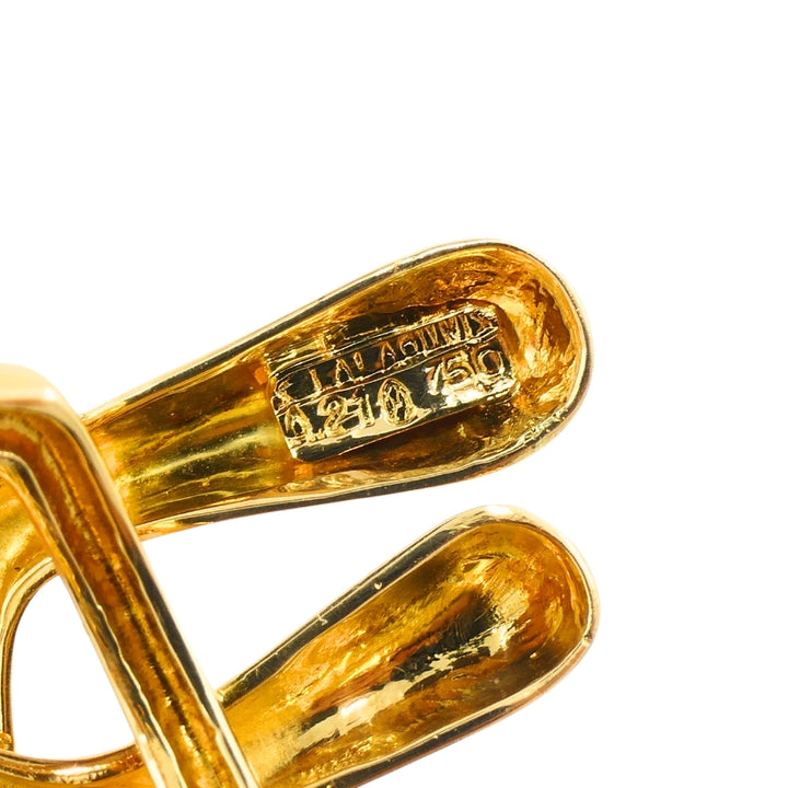 Ilias Lalaounis Ring 18k Gold Chromosome Motif