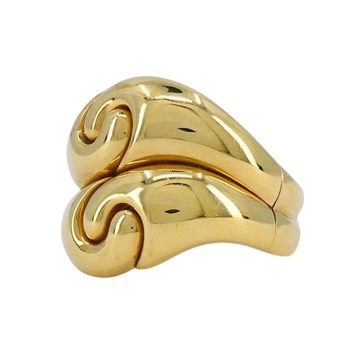 Vintage Marina B Onda 18k Gold Ring