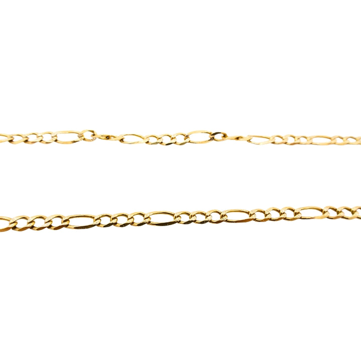 14K Gold  Gemstones Clover Pendant Necklace