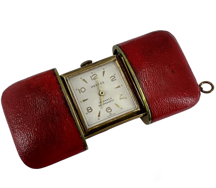 Vintage Hermes Travel Watch c.1960s