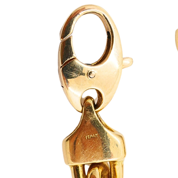 14k Gold Chain Necklace Chunky Oval Link Vintage Jewelry