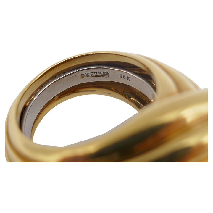 Vintage David Webb Gold Ring