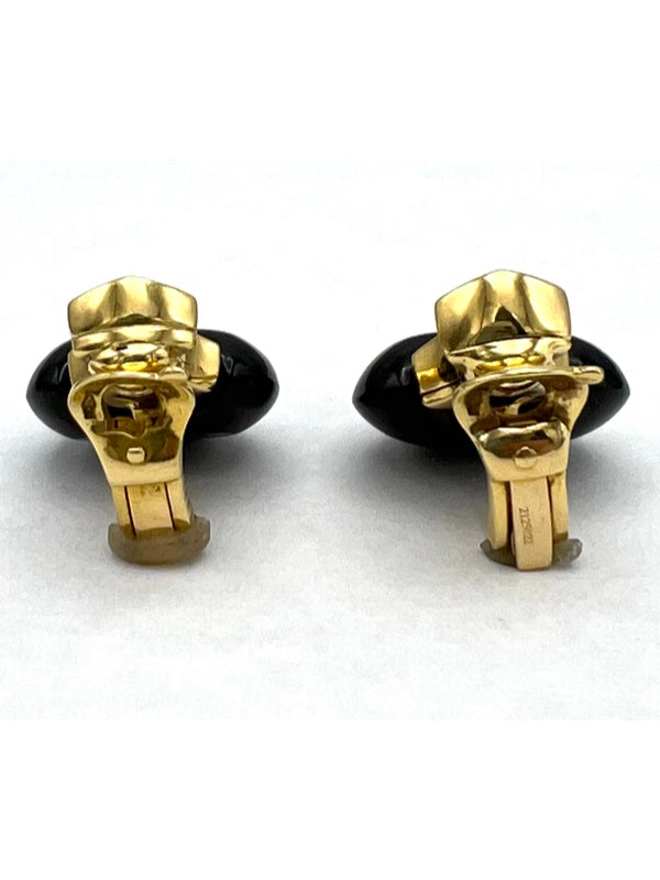 Marina B Earrings Jade Heart Shape