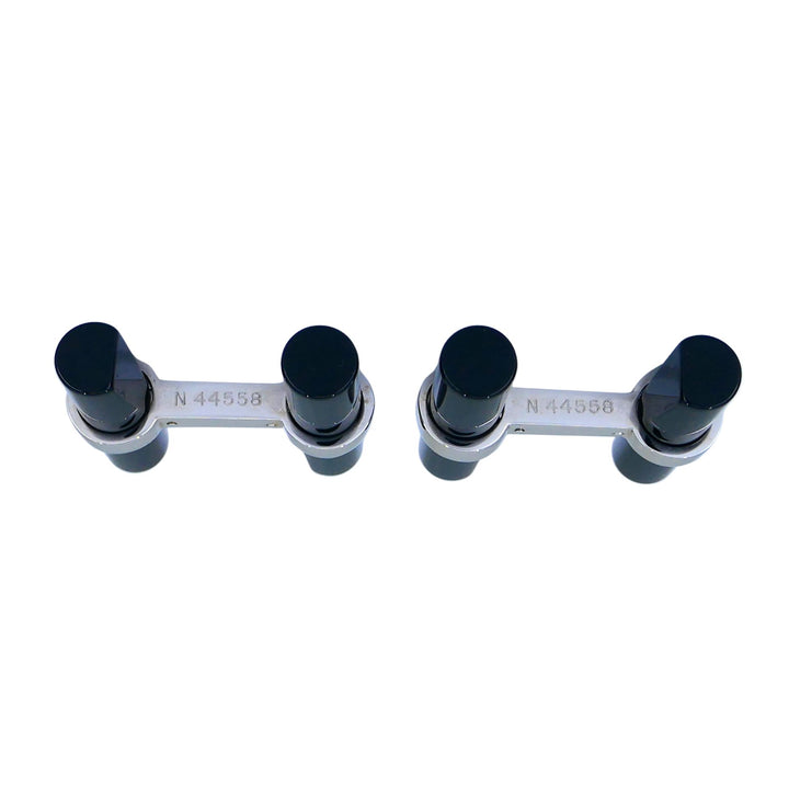 Vintage Cartier 18k White Gold Onyx Cufflinks