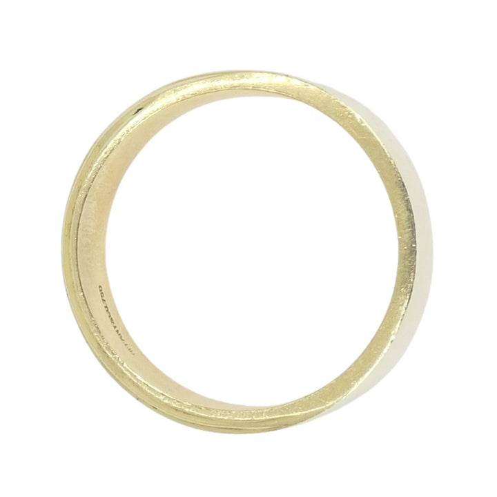Vintage Tiffany & Co. 18k Gold Band Ring sz 9.75