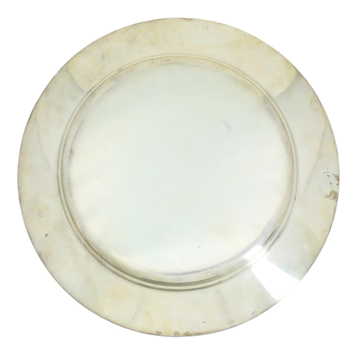 1964 Sterling Silver Lakes and Flowers Handicap Hollywood Park Trophy Plate