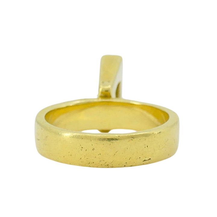 Vintage Tiffany & Co. 18k Gold Hinge Padlock Ring