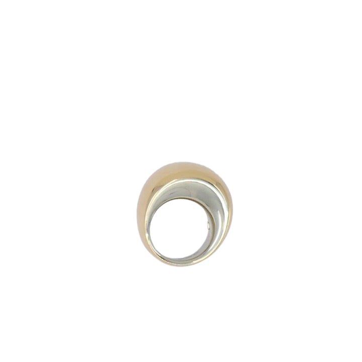 Vhernier Pirouette Ring 18k Rose and White Gold