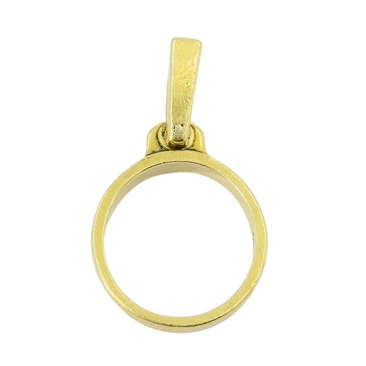 Vintage Tiffany & Co. 18k Gold Hinge Padlock Ring