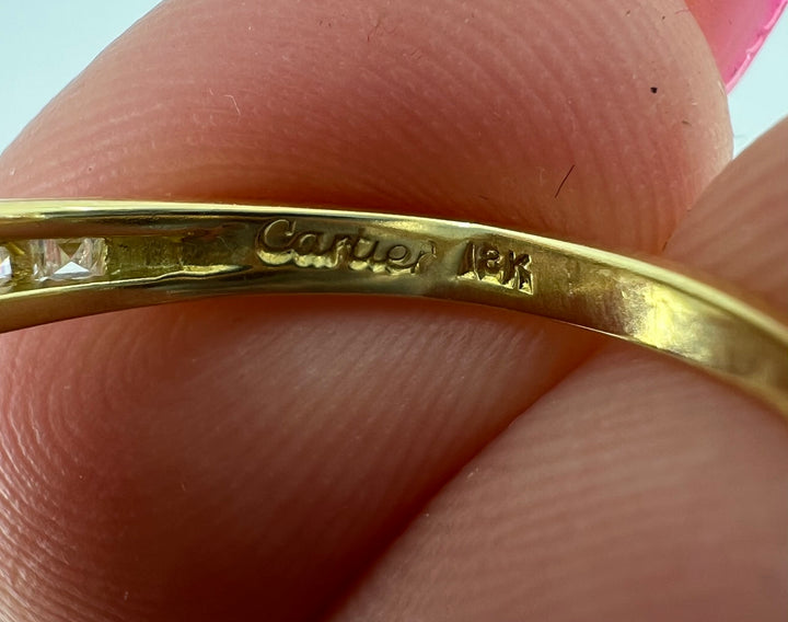 Cartier Vintage Diamond Ruby Ring