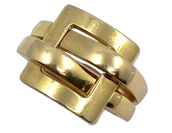 Boucheron Buckle Ring Vintage 18k Gold