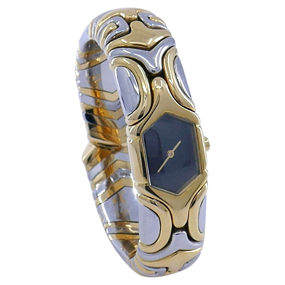 Bulgari Alveare Watch 18k Gold Steel