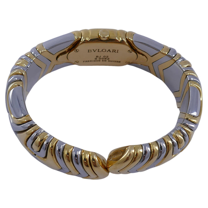 Bulgari Alveare Watch 18k Gold Steel