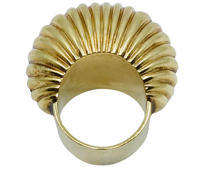 Cartier 14k Gold Dome Ring