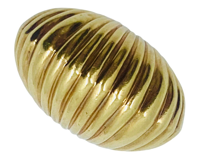 Cartier 14k Gold Dome Ring