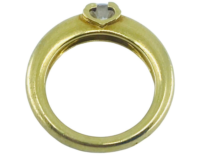 Cartier Solitaire Diamond Ring 18k Gold