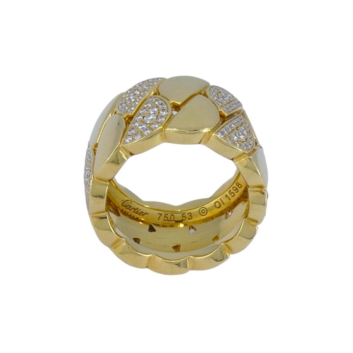 Cartier La Dona 18k Gold Diamond Ring